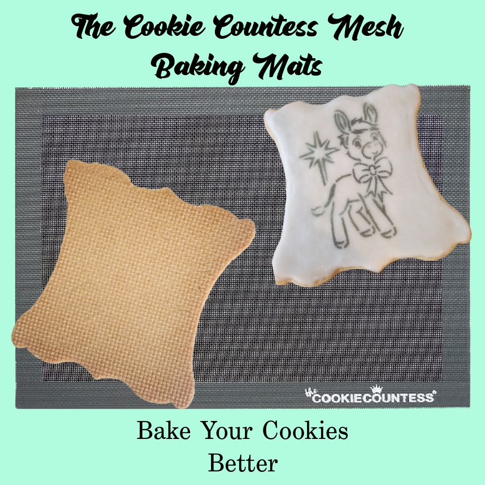 Cookie Countess Mesh Baking Mats: Bake Your Cookies Better